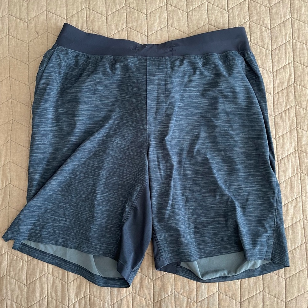 Lululemon Navy shorts size XL 9in linerless